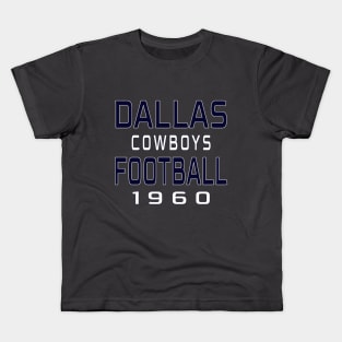 Dallas Cowboys Football 1960 Classic Kids T-Shirt